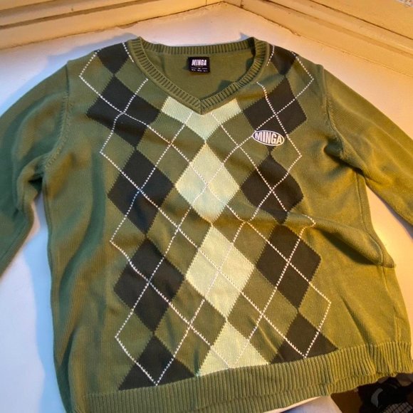 Minga London Women's Green Jumper - Picture 2 of 3